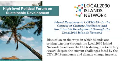 Island Responses to COVID-19 - In the Context of Climate Resilience and Sustainable Development