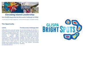 Elevating Island Leadership: How GLISPA supported the Micronesia Challenge at COP16